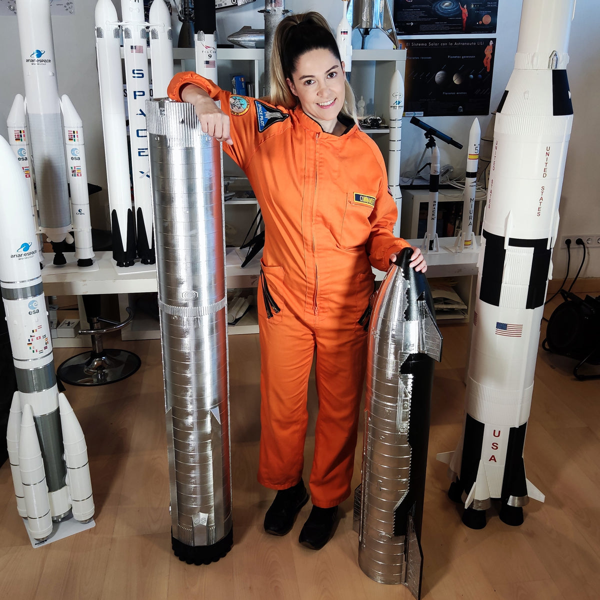 SF・ファンタジー・ホラー SpaceX SUPER HEAVY CHROME MODEL SUPER HEAVY CHROME MODEL – SpaceX Store