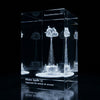 Apollo 11 Eagle – Lunar Liftoff - 3D Crystal.