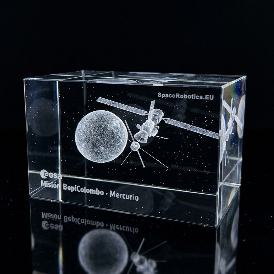 ESA BepiColombo, Mission to Mercury - 3D Crystal