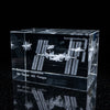 Space Stations - From Skylab to Tiangong - 3D Crystal