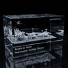 Mars Rovers Legacy - Perseverance, Rosalind Franklin & Zhurong - 3D Crystal