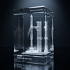 SpaceX Starship - Liftoff - 3D Crystal.