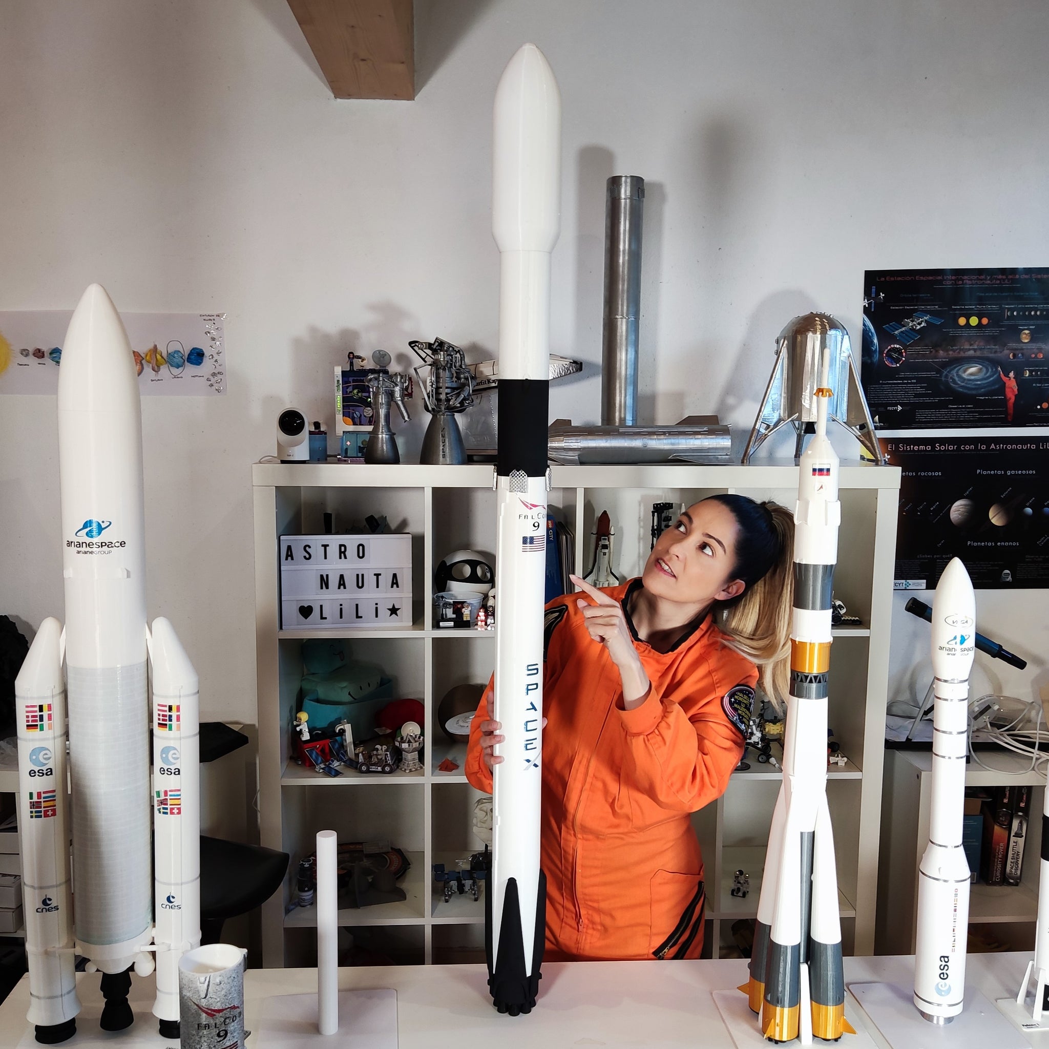 Falcon 9 - SpaceX - 1:50 – Space Scaled Models