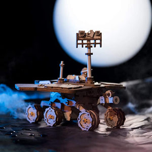 Solar Wooden Mars Rover