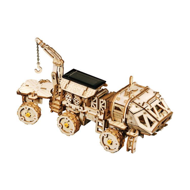Solar Wooden The Martian Rover