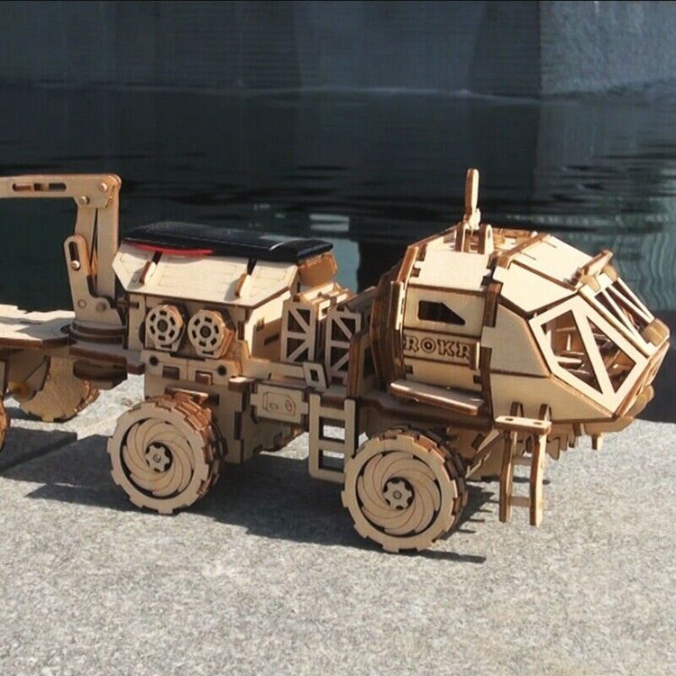 Solar Wooden The Martian Rover